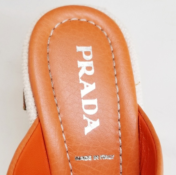 💖HOST PIC!!💖 PRADA - Sea Fish Wedges - Picture 8 of 8
